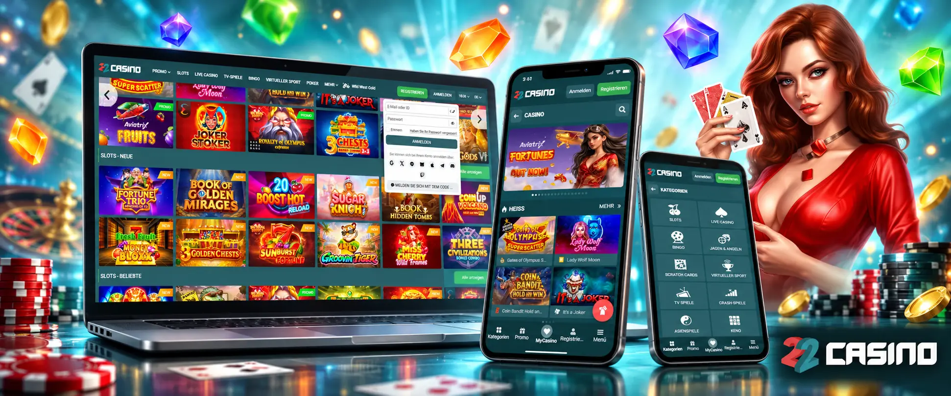 22Casino Mobile Nutzung in Deutschland 22Casino Mobile Nutzung in Deutschland